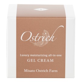 Ostrich Gel Cream, 1.8 oz (50 g), Fragrance-free, Additive-Free, Made in Japan