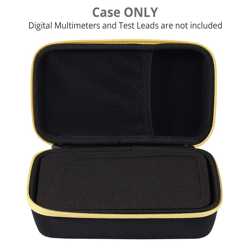 Proster Multimeter Case with DIY Sponge Carrying Case for Digital