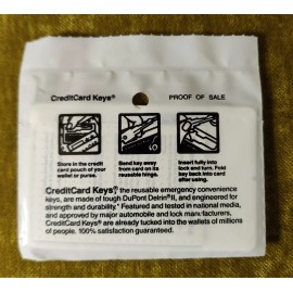 COLE  Credit Card Keys B44E/B45H BUICK Uncut Car Key Blank *NEW Wallet Blanks