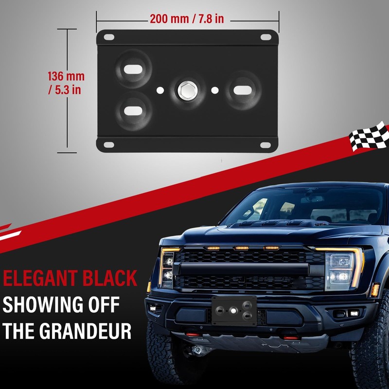 Front License Plate for Ford Raptor 2021-2023 (3rd Gen) License
