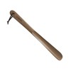 Luxdecor Long Handled Wooden Shoehorns- 15in Wooden Long Handle Shoe