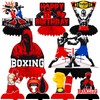 13pcs Boxing Birthday Honeycomb Centerpieces Boxing Match Themed Party Decor