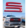 speed 2019-2021 Ram 2500 3500 4500/5500 Red Front Grille Trim