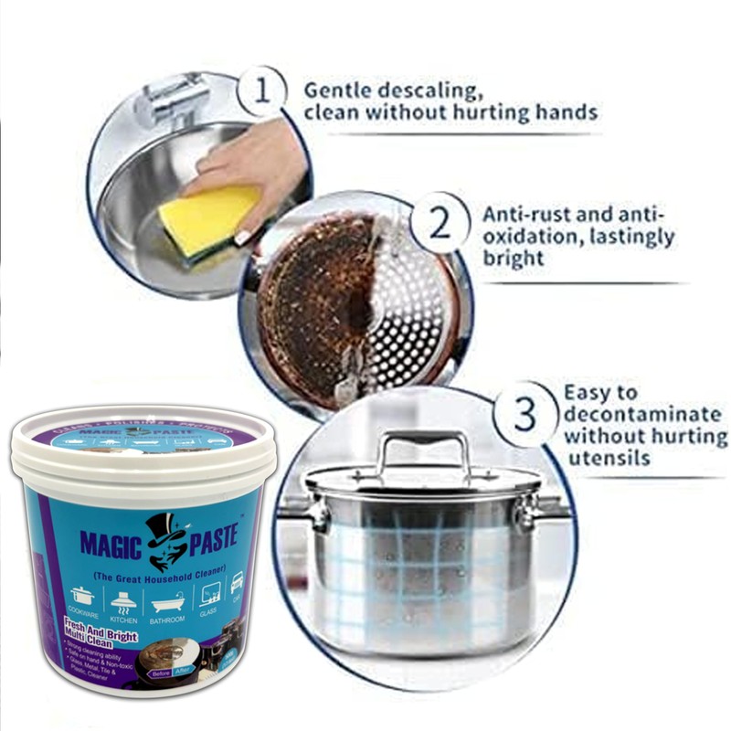 Magic Paste™ All-Purpose Cleaning Paste – 16 oz. – For