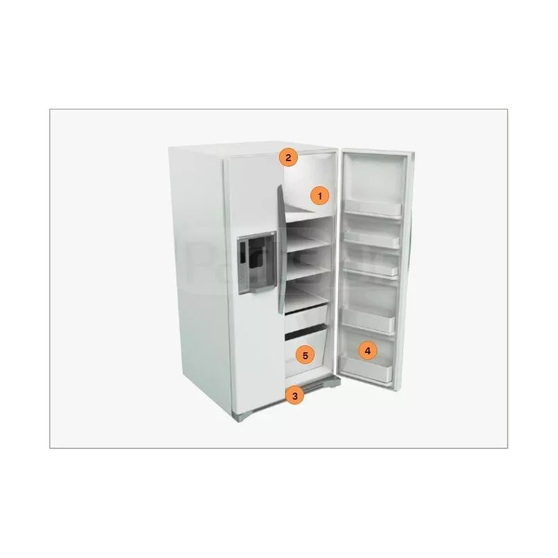 EXACT REPLACEMENT PART Replacement Refrigerator Jazz Board For Whirlpool W10503278