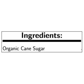 Wholesome Sweeteners Organic Fair Trade Sugar Pack of 1000 009 Ounce Natural Cane Sweetener