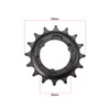YINETTECH Pack of 2 Bicycle MTB Black 16 Teeth Insert