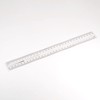sourcing map Film Flexible Ruler 30cm 0.5mm Scale PET Plastic