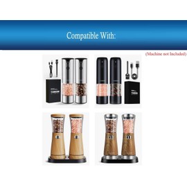 UpBright USB-C 5V DC Charging Cable Compatible with TOMEEM Model YMQ-03 YMQ03 HU-XI-201 HUXI201 500mAh 700mAh Li-ion Battery Electric Salt and Pepper Grinder DC5V 2A 10W 5VDC Power Supply Charger Cord