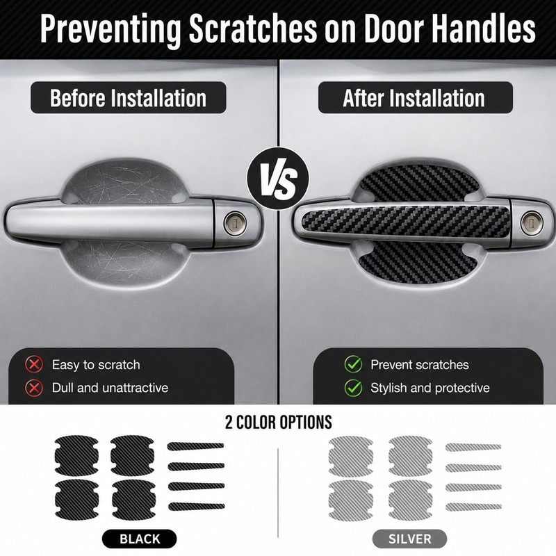 16 Pcs Car Door Handle Scratch Protectors,Car Door Handle Protector