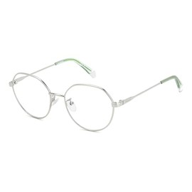 POLAROID Model PLD D490/G Ladies Oval Metal Eyeglass Frame (Includes Glasses Case)