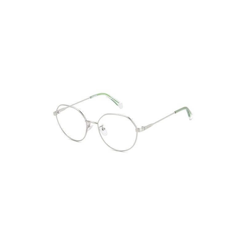 POLAROID Model PLD D490/G Ladies Oval Metal Eyeglass Frame (Includes