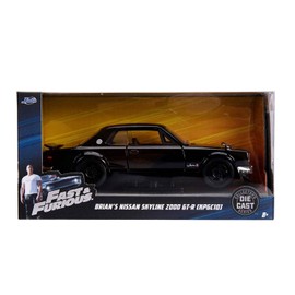 Jada Toys Fast & Furious 1:32 Brian's 1971 Nissan Skyline 2000 GT-R Die-cast Car, Toys for Kids and Adults (99602)