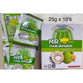 Mr. Gulaman Powder Buco Pandan 25gm (Hydrogen, 11.5 Degrees)