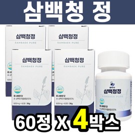 Vitality Potion Sambaek Clean Domestic Sambaek Herb Bellflower Extract Powder 60 tablets 4 boxes Macmundong Extract Powder / 활력포션 삼백청정 국내산 삼백초 도라지 추출분말 60정 4박스 맥문동추출분말