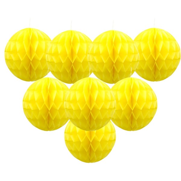 Hocansen 8 PCS Paper Honeycomb Balls Decoration 8inch Honeycomb Flower