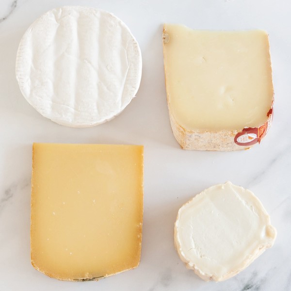 igourmet French Cheese Assortment (27 ounce) - Includes: French Goat Cheese, Camembert Cheese, Comte Cheese, and The Delicious Ossau-Iraty Cheese