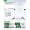 zouzai 12 Pack 4 Inch Ultra-Thin LED Recessed Ceiling Light