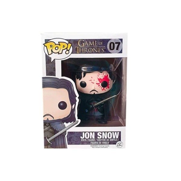 Funko - Figurine Game Of Thrones - Jon Snow Bloody Exclusive Pop 10cm - 0889698101325