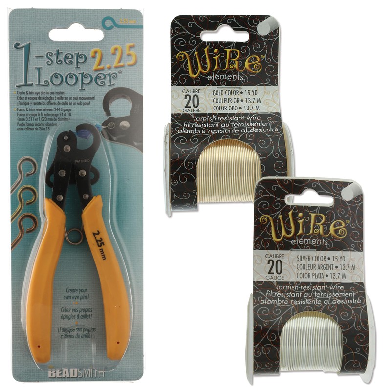 The Beadsmith Looper Kit – Includes a 1-Step Looper Plier