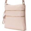 Solene Women's Wu085 Crossbody Bag, Nude
