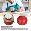 Mini Electric Pottery Wheel Machine Small Portable Red Pottery Forming