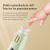 Pulidor Eléctrico De Uñas Para Bebé Lima De Uñas Silenciosa