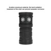 COB LED Diving Flashlight 100m Waterproof Underwater Torch with 3