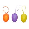 Easter Egg Ornaments in 6 Sparkle Colors (36 Pack)