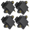 Caltric 4-Pack Ignition Coils for Mercury Outboard 40 50 60