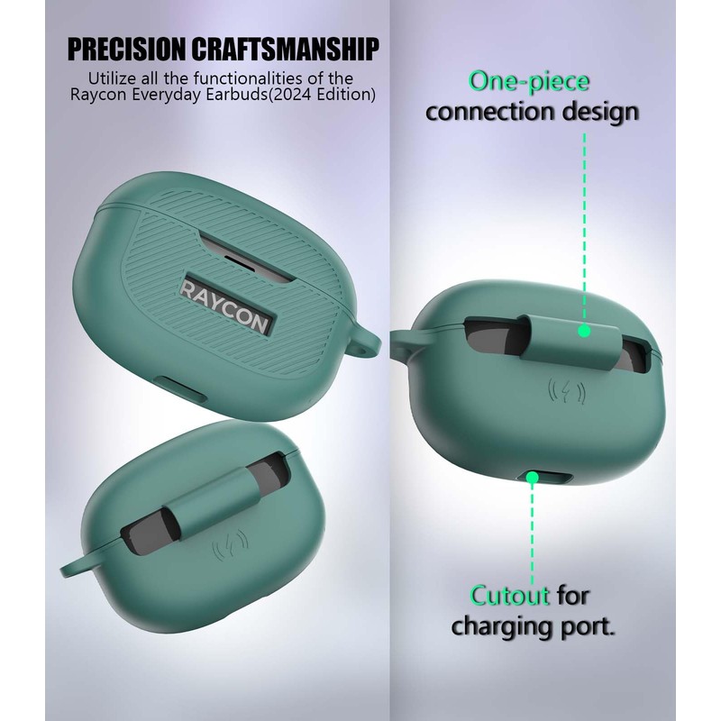 AGENTNANO [3 in 1] for Raycon Everyday Earbuds(2024 Edition) Case