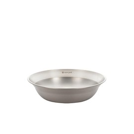 SNOW PEAK Stainless Steel Tableware Bowl L,Silver,TW-031K