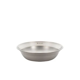 SNOW PEAK Stainless Steel Tableware Bowl L,Silver,TW-031K