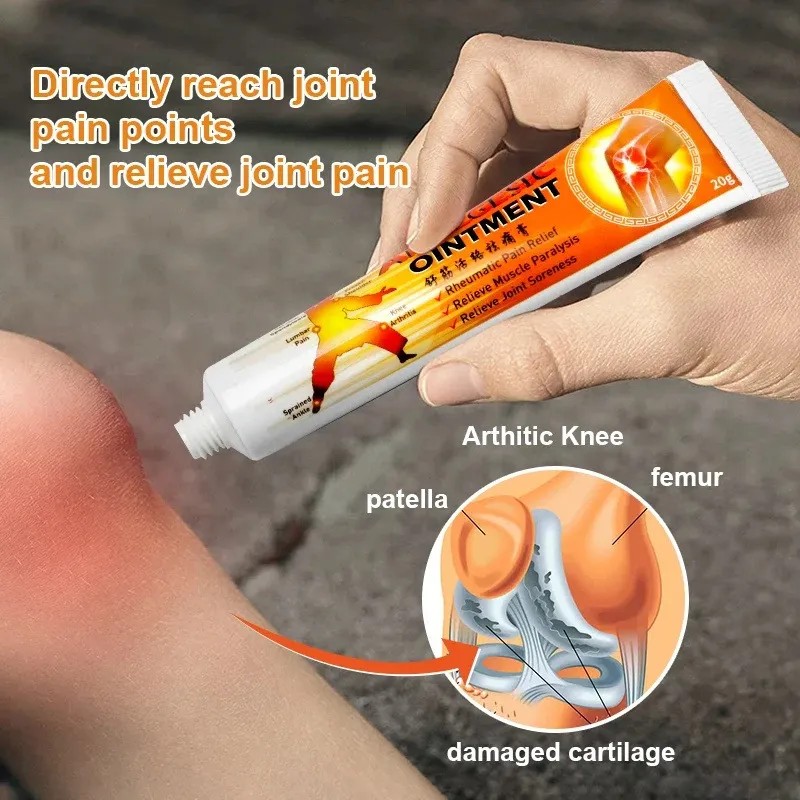 Ann Artritis Rodilla Dolor Rápido Alivio Gel De Crema, I