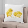 CafePress Baby Chicks Everyday Pillow Square Pillow, Decorative Accent Pillow