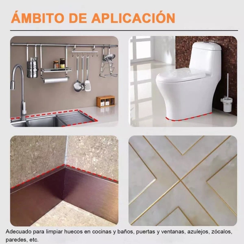 Baixi 35pza Herramientas De Calafateo De Silicona Para Cocina,baño
