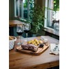 Ironwood Gourmet Fort Worth Steak Plate with Juice Channel, Acacia