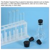 sourcing map Rubber Tapered Plug 24mm to 28mm Solid Test