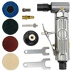 AeKeatDa 1/4'' Angle Air Die Grinder with 4 Pcs 2"