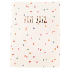 Multi Polka Dot Medium 14-Month Vinyl Planner