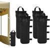 TUZHE Weights for Gazebo, Pack of 4, Gazebo Weights Sandbags