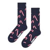 Happy Socks Unisex Candy Cane Socks, Multi-Colour, 3-7, multicoloured