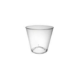 Party Essentials 50 Count Hard Plastic Shot Glasses, 1-Ounce, Clear