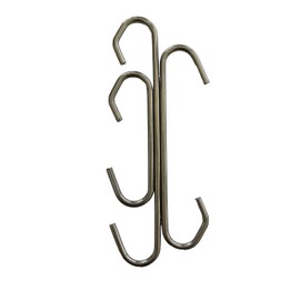 Universal Toilet Flush Hook Pack - Cistern C Hook & C Link for Siphon Connection - Toilet Flush Siphon Link C Hooks