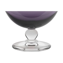 CRISTALICA Piccolo Colori Ice Cream Bowl Dessert Bowl Purple 280 ml Gelato