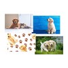 DV DESIGN Set of 4 Golden Retriever Black Ballpoint Pens