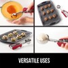 GORILLA GRIP BPA-Free Stainless Steel Cookie Scoop, 1 TBSP Scooper