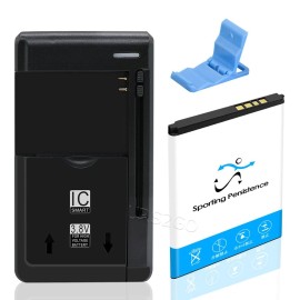 For Alcatel 1250mAh Spare Battery Quick Velocity Charger Bracket for Alcatel One Touch A382G