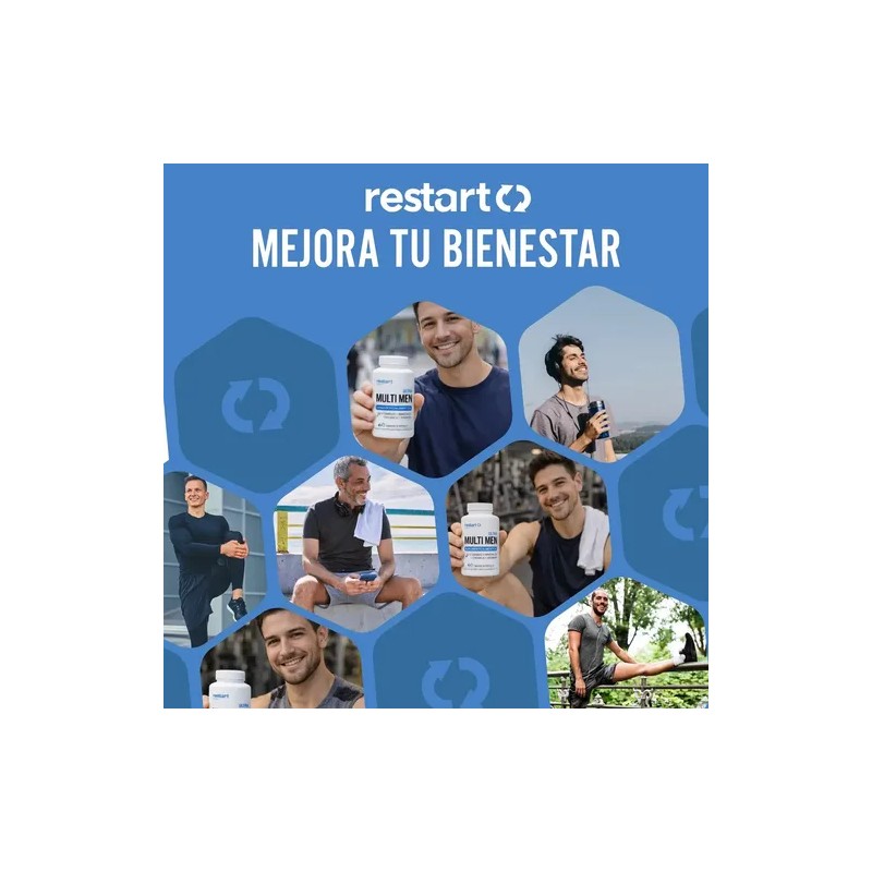 Restart Ultra Multi Men | Multivitamínico para Hombre con Maca