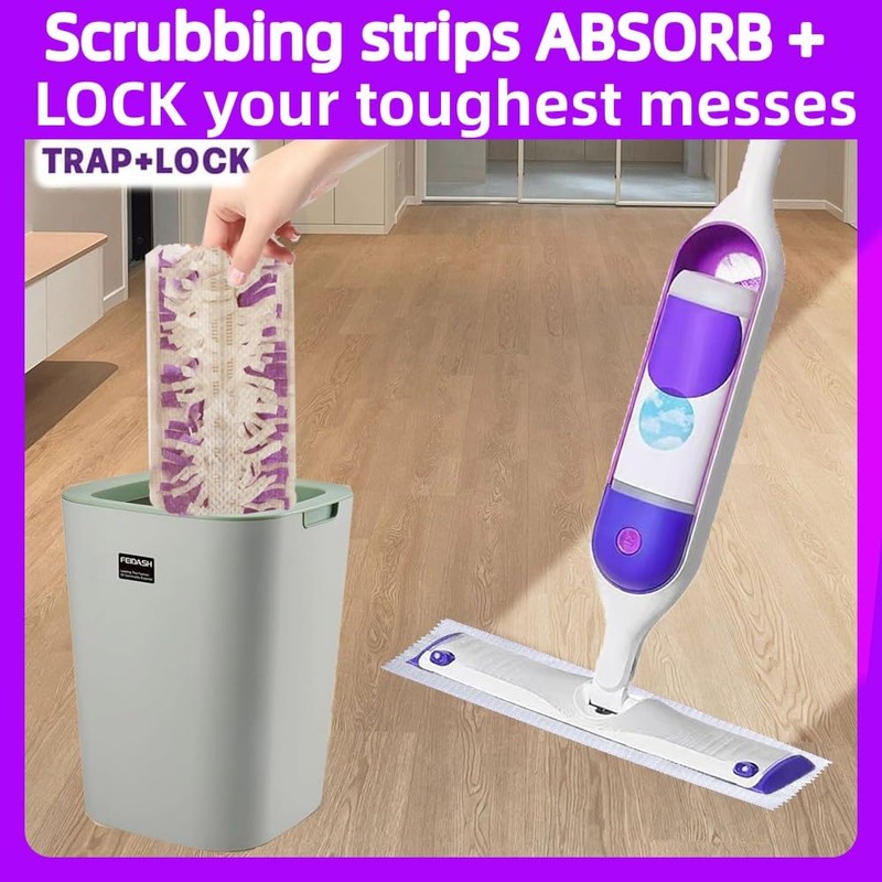 Disposable Mopping Pad Refills for PowerMop Multi-Surface Mopping Pad Refills